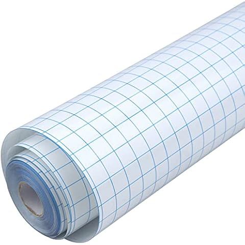 Brother ScanNCut Vinyl Transfer Tape with Grid CAVINYLTPG, 12" x 6' Roll for Adhesive Craft Vinyl... | Amazon (US)