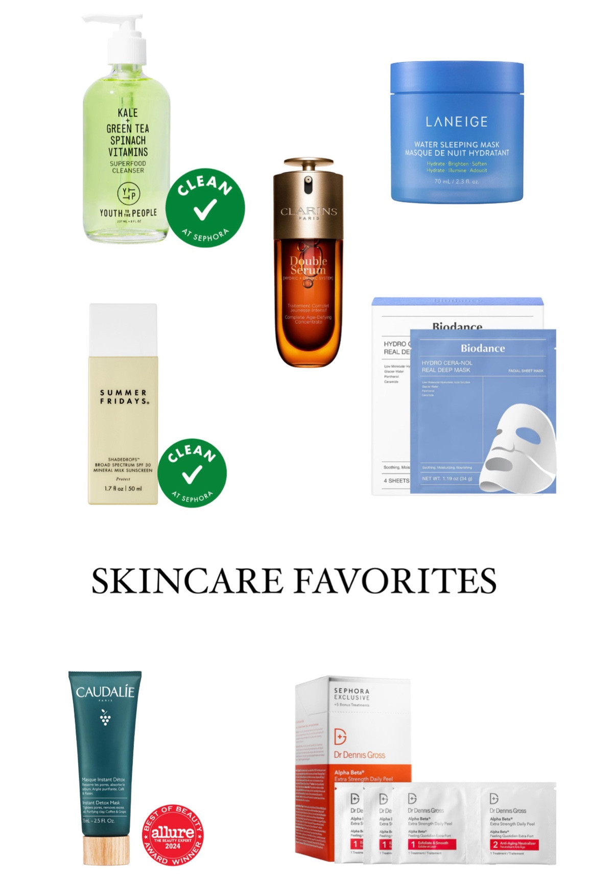 Skincare favorites 

#LTKBeauty