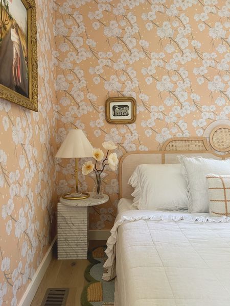 Bedroom inspo: decor, bedside table, lighting, bedding

#LTKhome