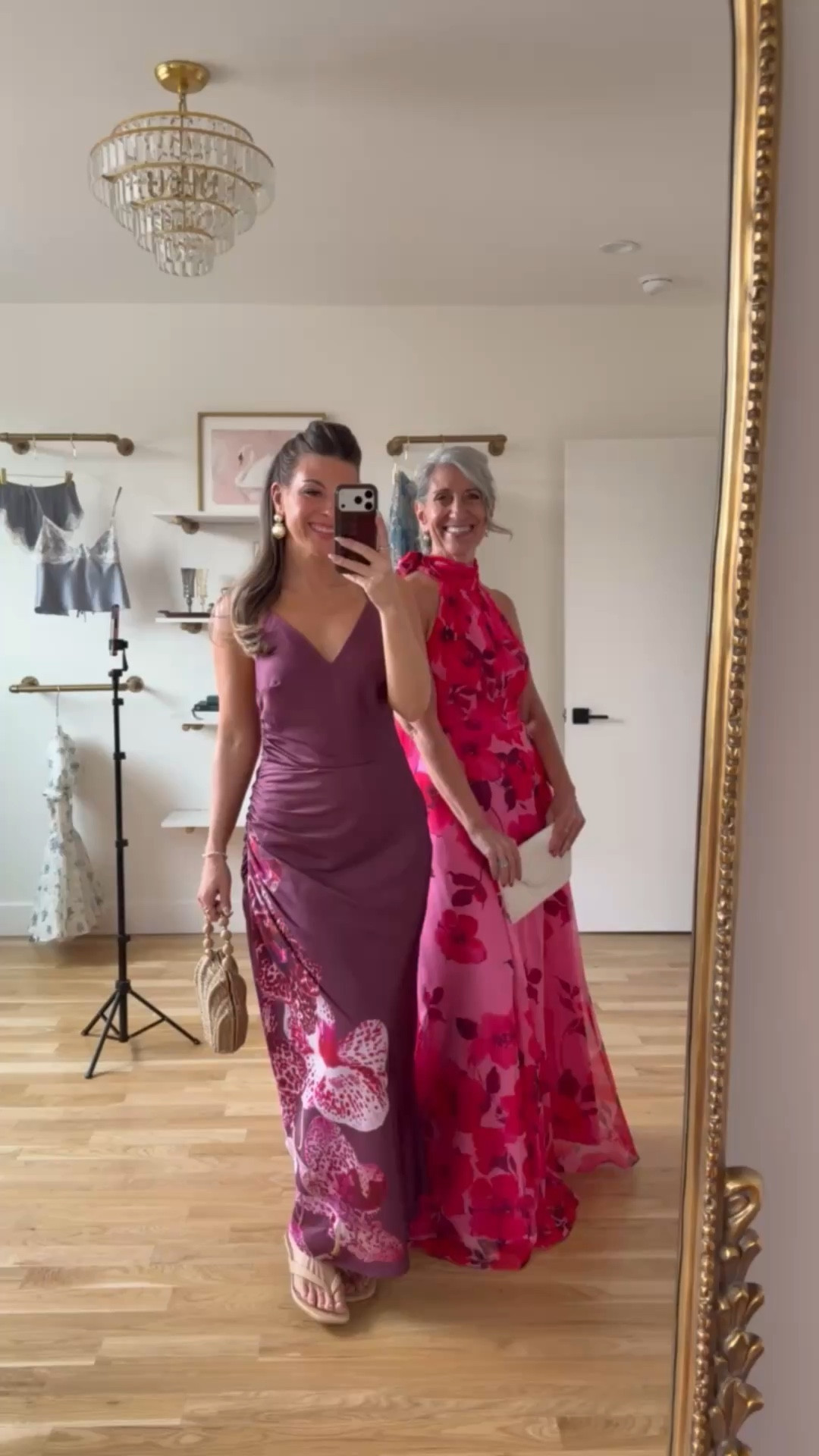 Mom and me pink/dark purple floral spring event and wedding guest dresses

i did my normal size smalll
Mom wears a size 6

Wedding guest
Formal event
Spring event
Mother of the bride
Floral
Cocktial
Special occasion

#LTKFormal #LTKStyle #LTKDress