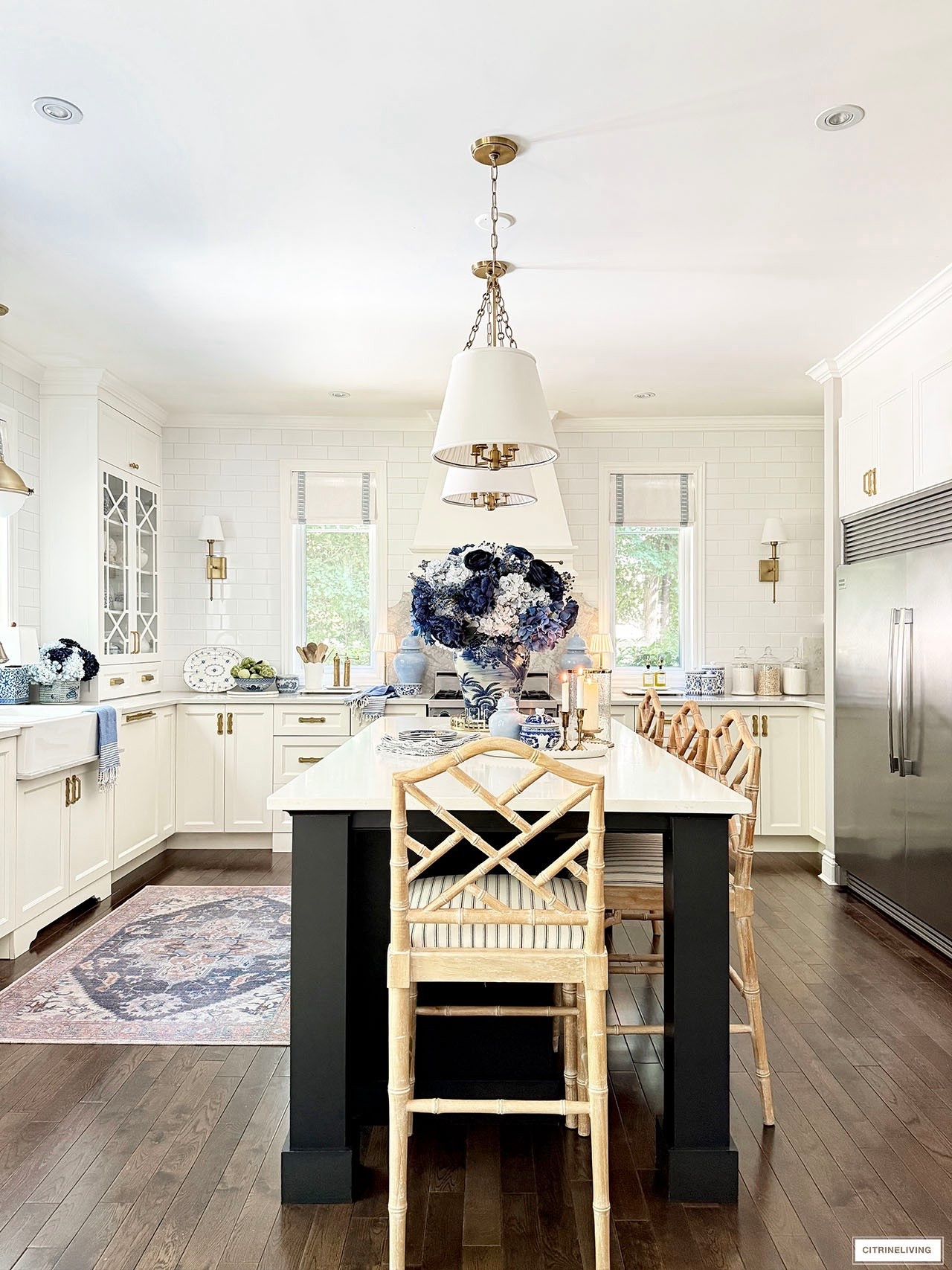 Chic and simple fall blues in our kitchen!

#LTKStyleTip #LTKHome