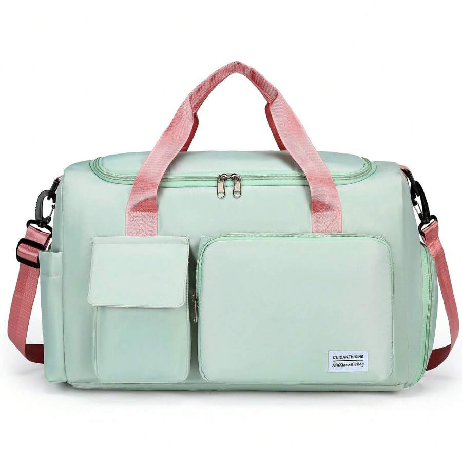 1 Piece 35L Gym Bag,Yoga Crossbody Bag,Gym Bag With Shoe Compartment And Wet Clothes Compartment,... | SHEIN