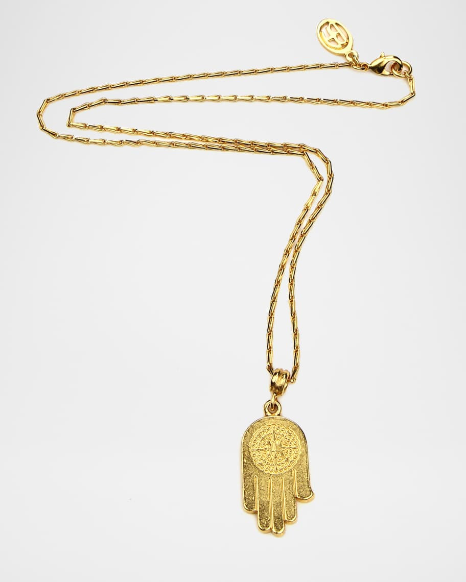 Ben-Amun Hamsa Pendant Necklace | Neiman Marcus