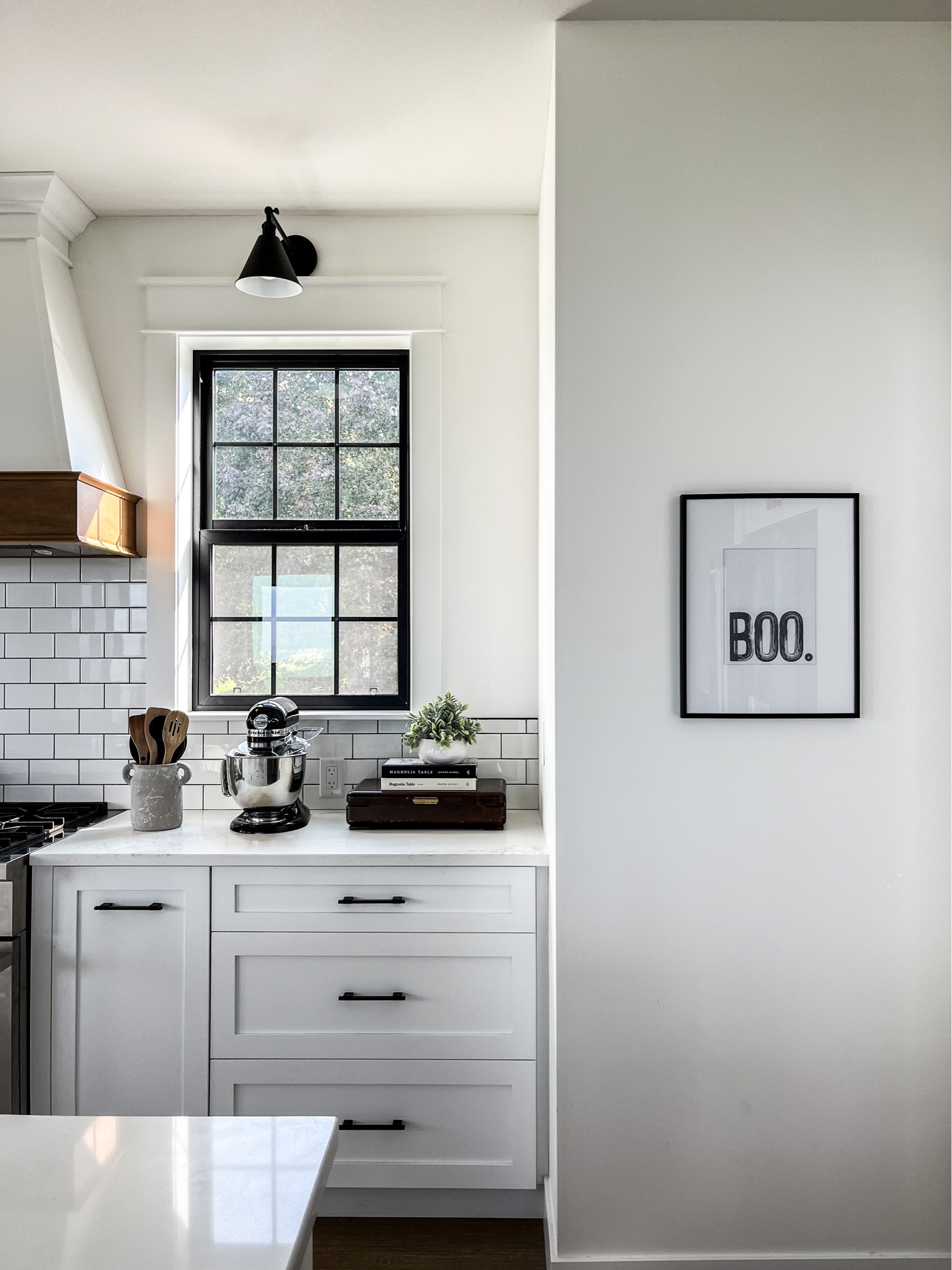 BOO. My daughter (5) says this scares her every time she comes around the corner 😆 

Halloween Decor | Kitchen 

#LTKhome #LTKHalloween #LTKfindsunder50