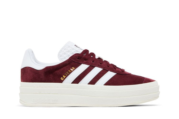 Wmns Gazelle Bold 'Shadow Red White' | GOAT