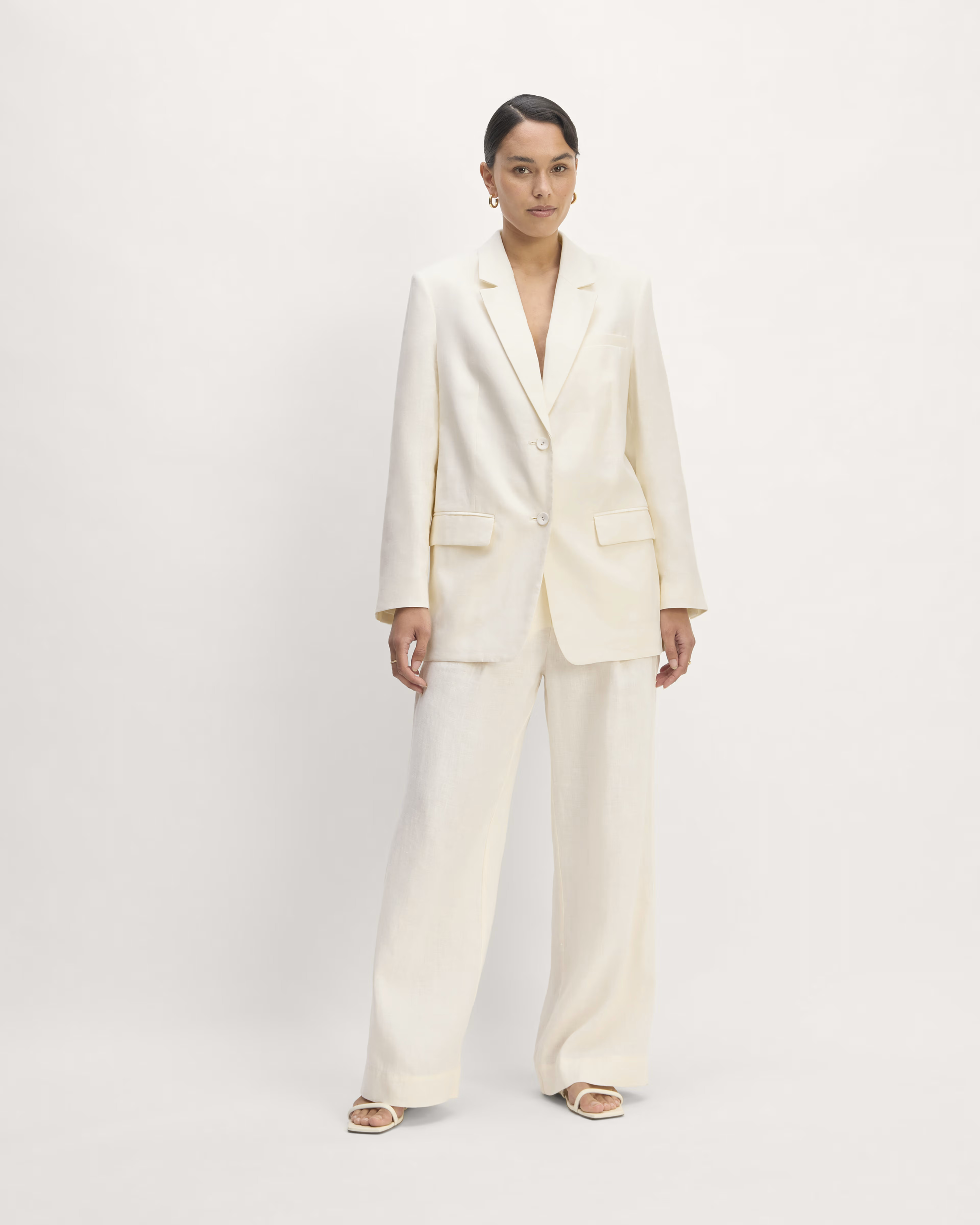 The Linen Oversized Blazer | Everlane