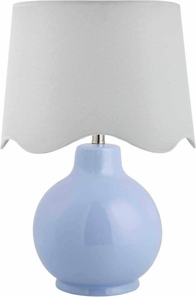 Pojezerje Bohemian Ceramic Table Lamp for Bedroom, Bedside Nightstand - Decorative Boho Tabletop ... | Amazon (US)