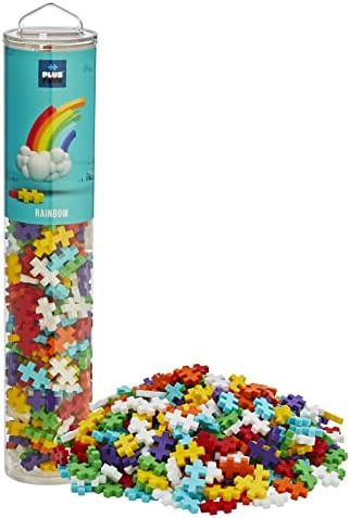 PLUS PLUS 240 Piece Rainbow Mix Toy Tube, 1 EA | Amazon (US)