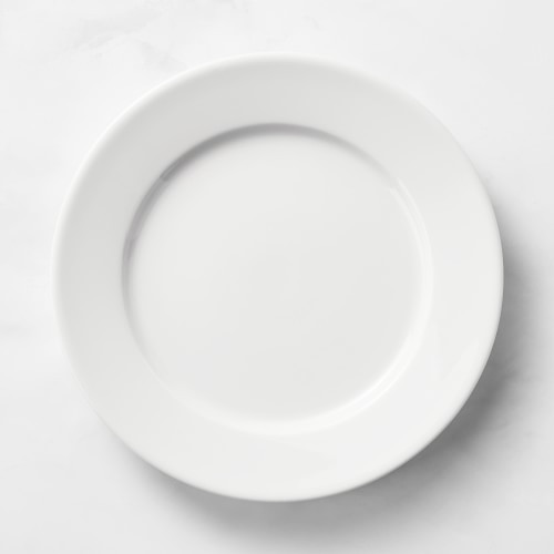 Apilco Tres Grande Porcelain Dinner Plates, White, Set of 4 | Williams-Sonoma