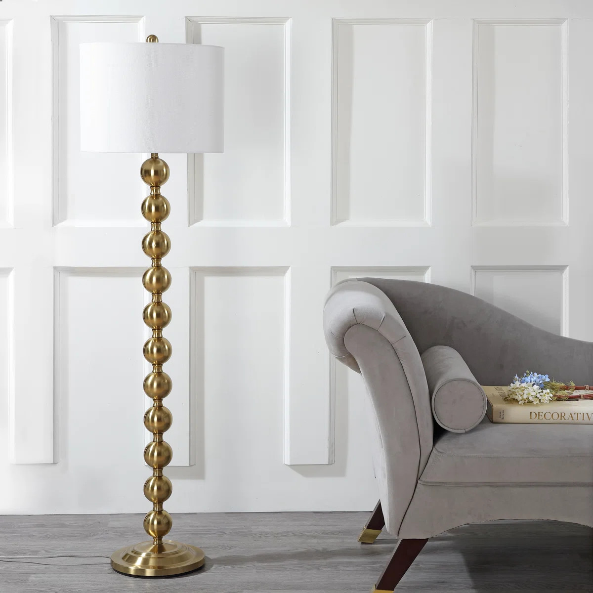 House of Hampton® Arbour 58.5" Floor Lamp & Reviews | Wayfair | Wayfair North America