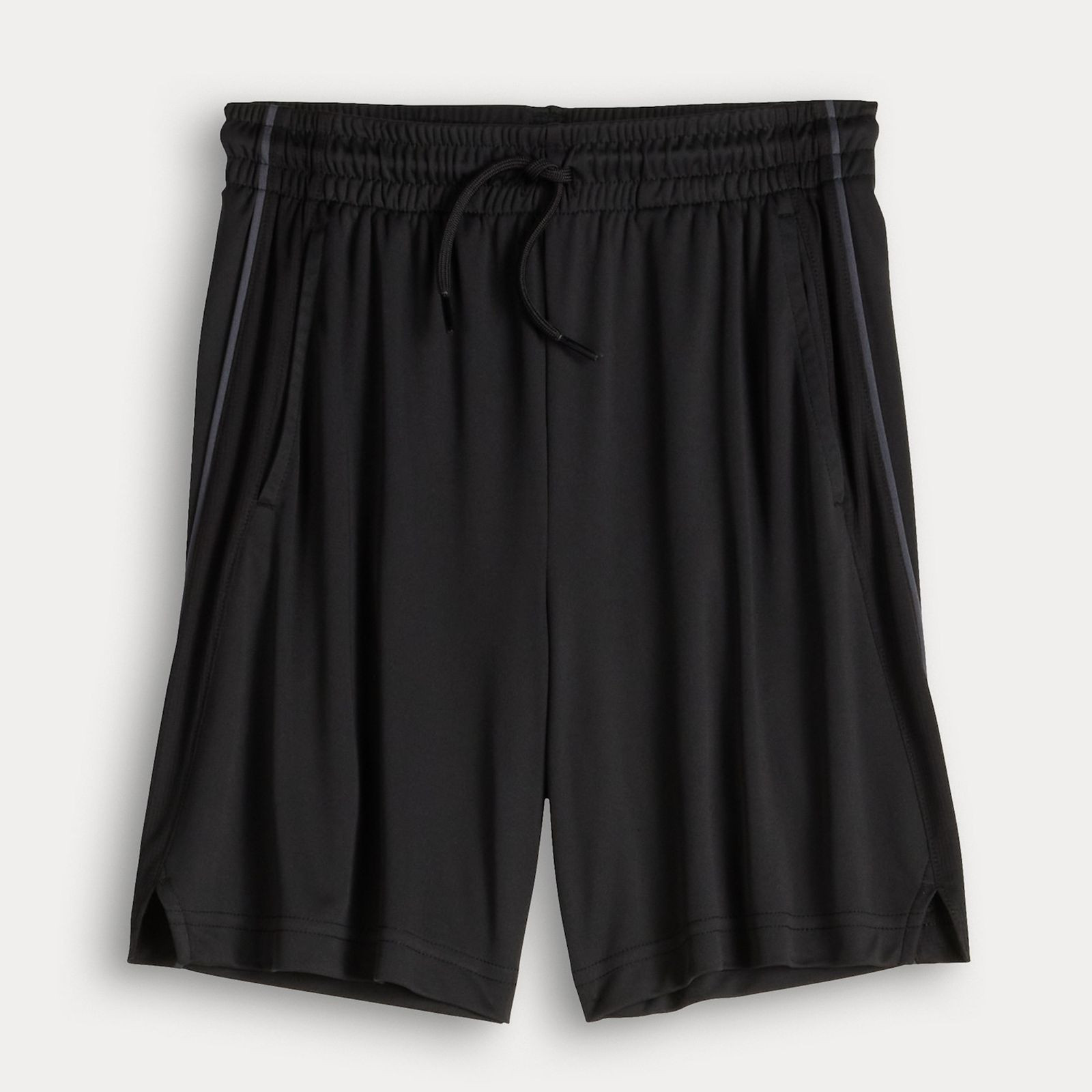 Boys 8-20 Tek Gear® Adaptive Dry Tek Shorts, Boy's, Size: Large(14/16), Black And White | Kohl's