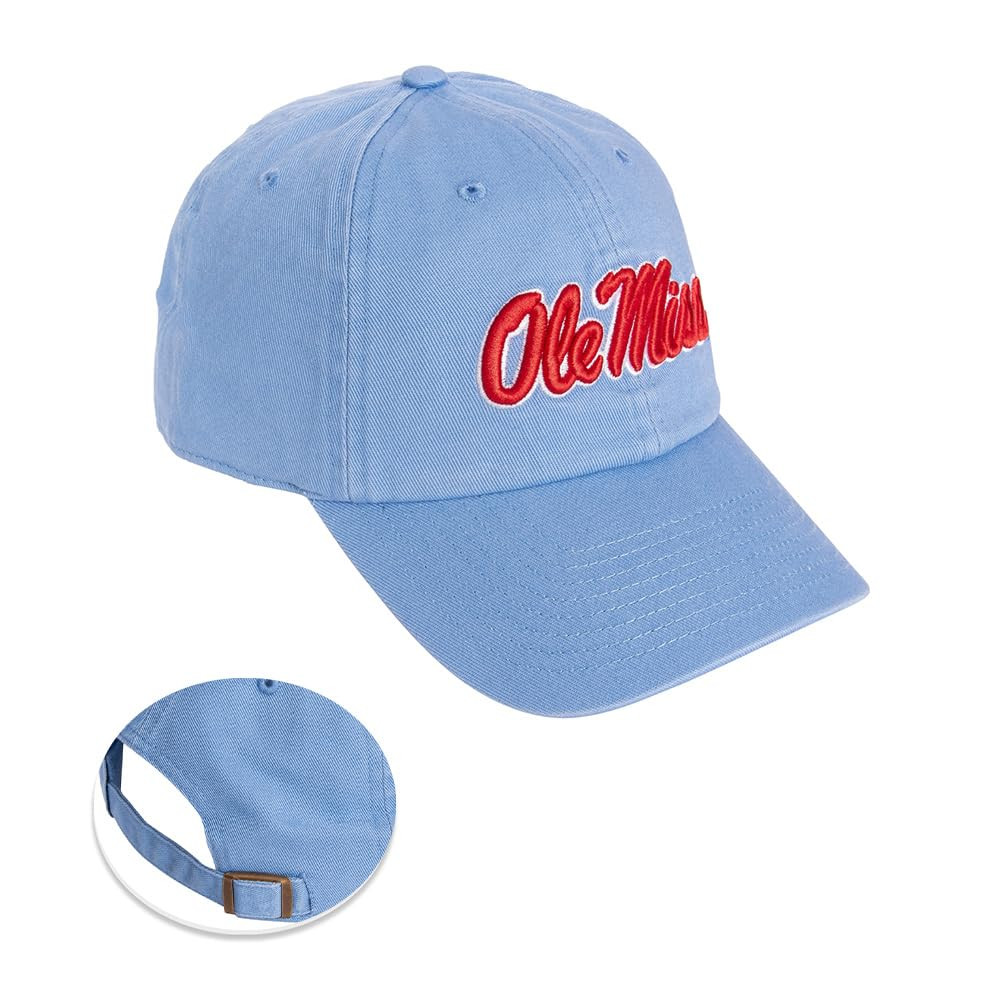 Desert Cactus Ole Miss University of Mississippi Baseball Hat Rebels Brimmed Embroidered Cap Adju... | Amazon (US)
