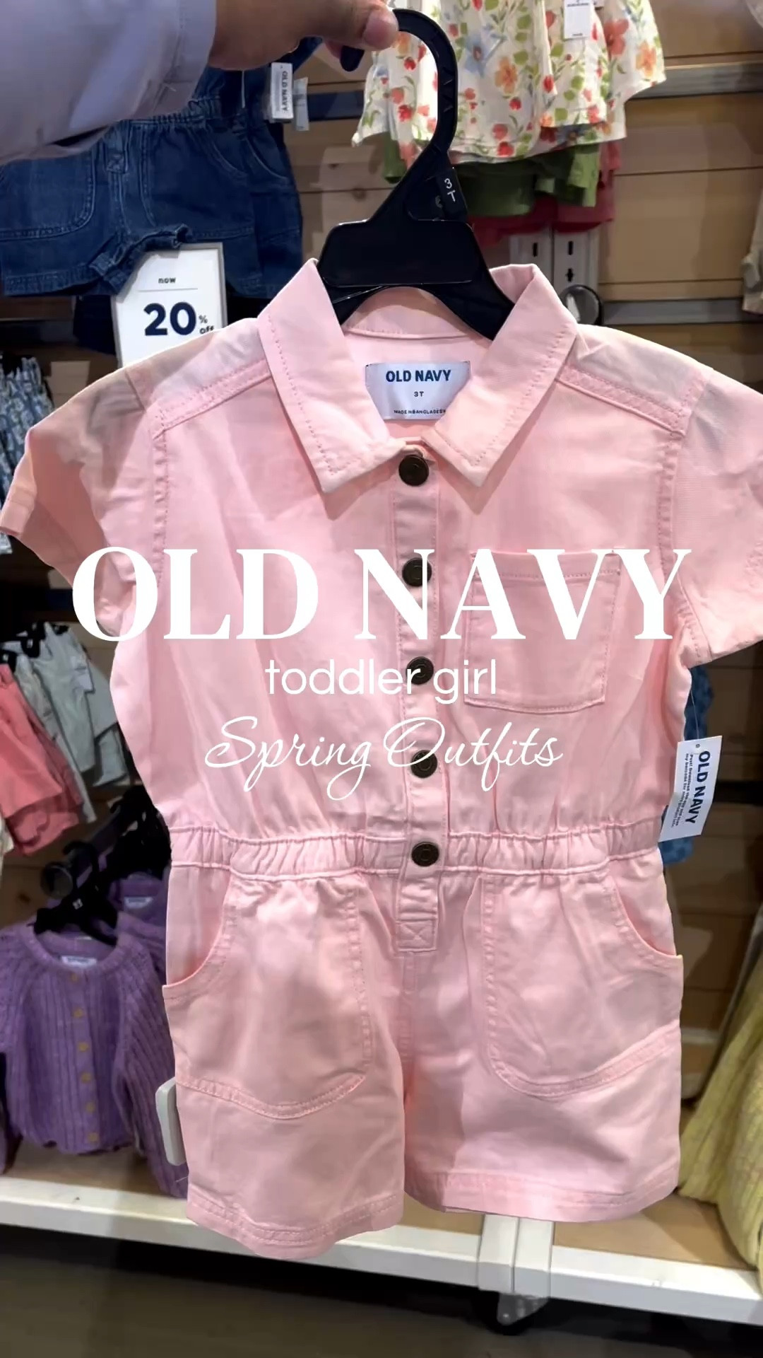 Old Navy toddler girls spring outfits 🌸

Sharing the cutest toddler girl rompers and one-piece utility styles for spring. These are easy, comfy outfits that still look styled; perfect everyday toddler spring outfits.

Tap to shop all of these Old Navy toddler finds.

#LTKmomlife #LTKKids #LTKBaby