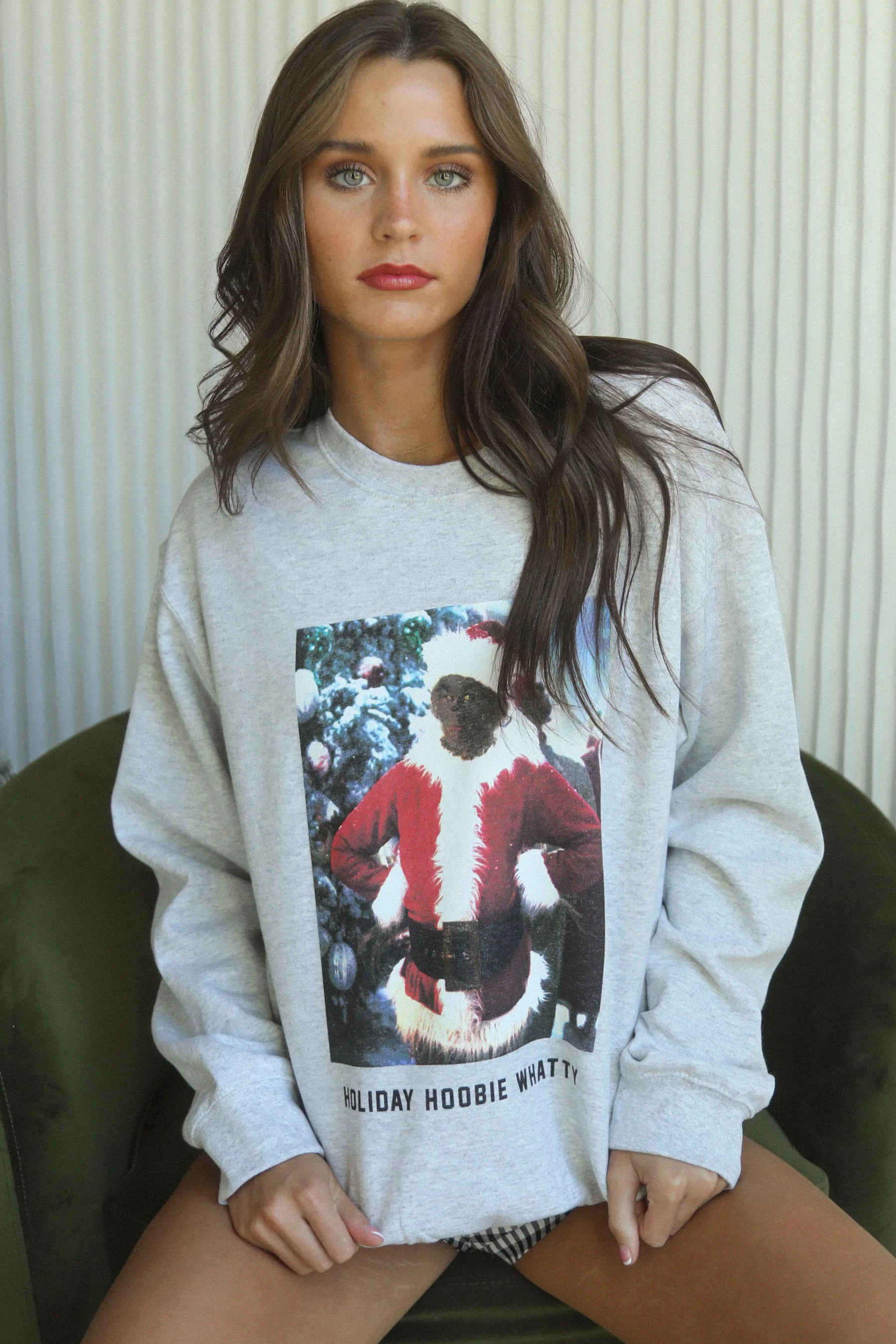 charlie southern: holiday hoobie whatty sweatshirt | RIFFRAFF
