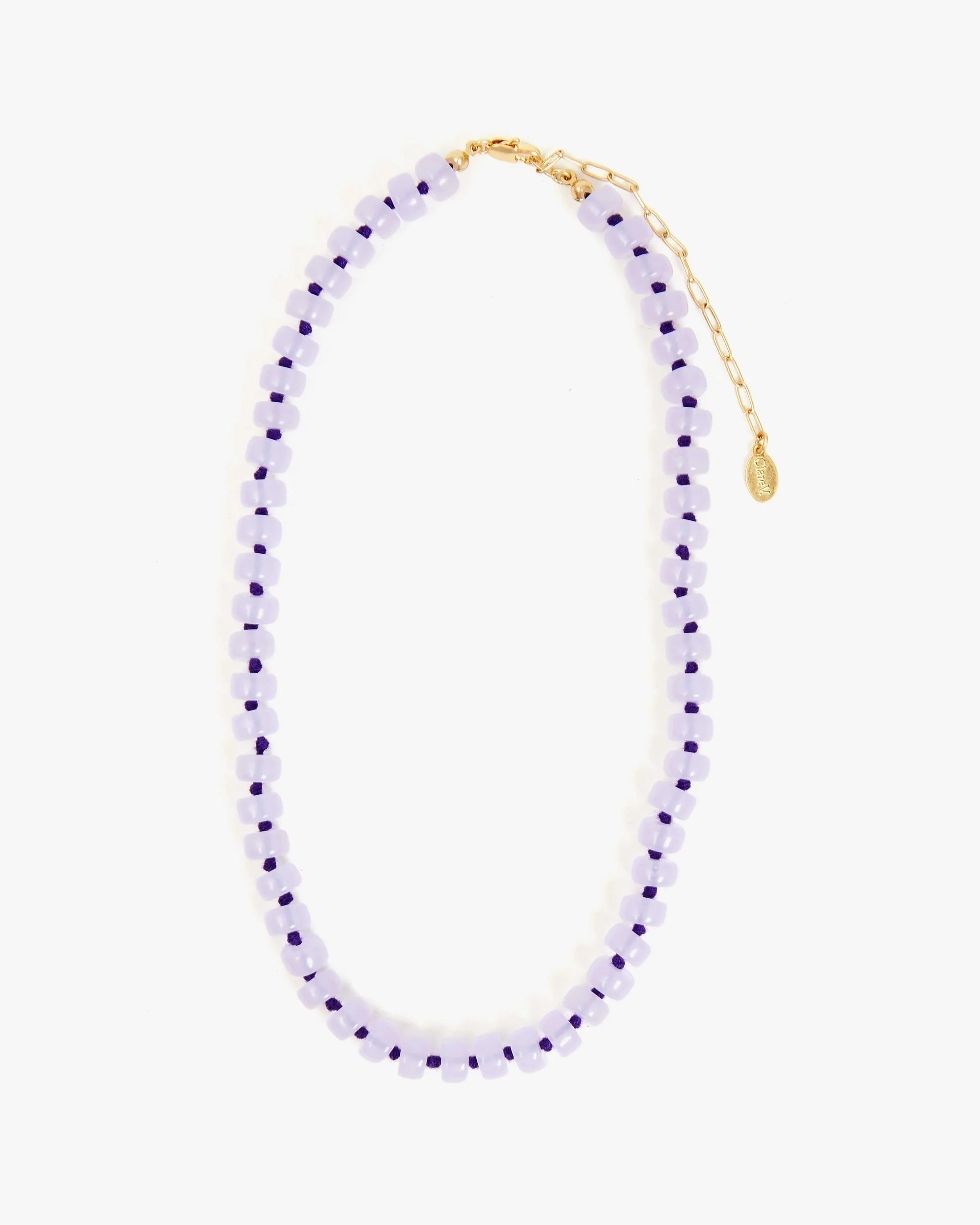 Stone Slice Necklace | Clare V.