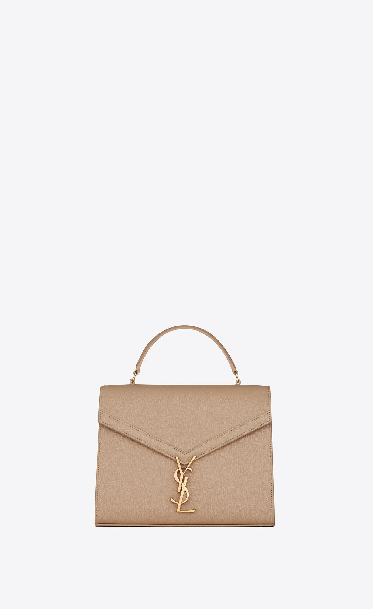 Bag made with metal-free tanned leather with a flap and pivoting CASSANDRE metal fastening, featu... | Saint Laurent Inc. (Global)
