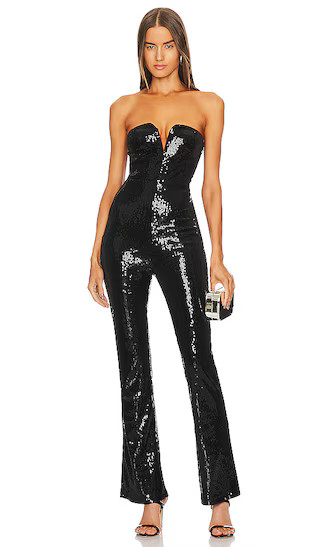 x REVOLVE Giselle Jumpsuit in Black | Revolve Clothing (Global)