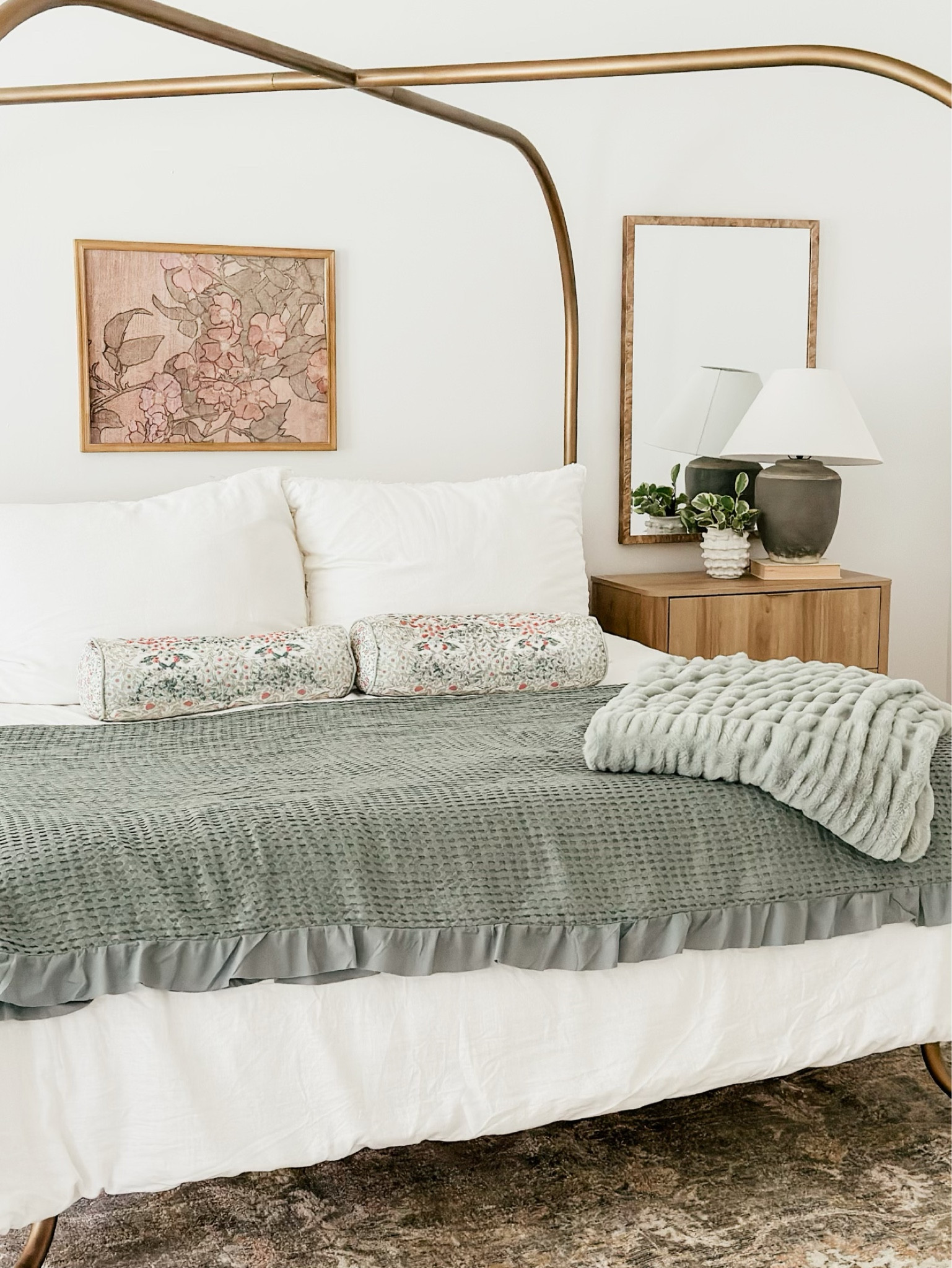 Our bedroom in the summer! 

THEBLOOMINGNEST bed bedding master bedroom blanket lamp mirror picture Etsy target Amazon Walmart 

#LTKStyleTip #LTKHome #LTKSeasonal