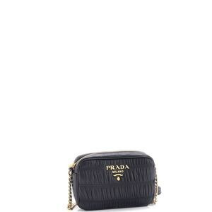 Prada Camera Bag Nappa Gaufre Mini Black | Poshmark