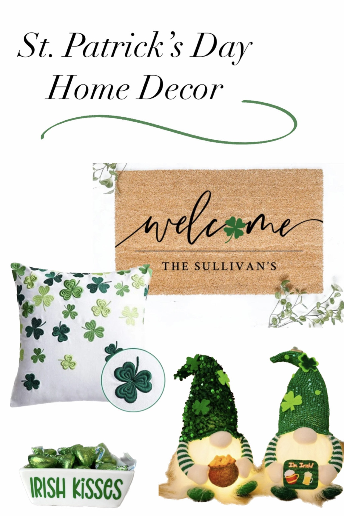 St Patrick’s say home decor 

#LTKFind #LTKhome #LTKSeasonal