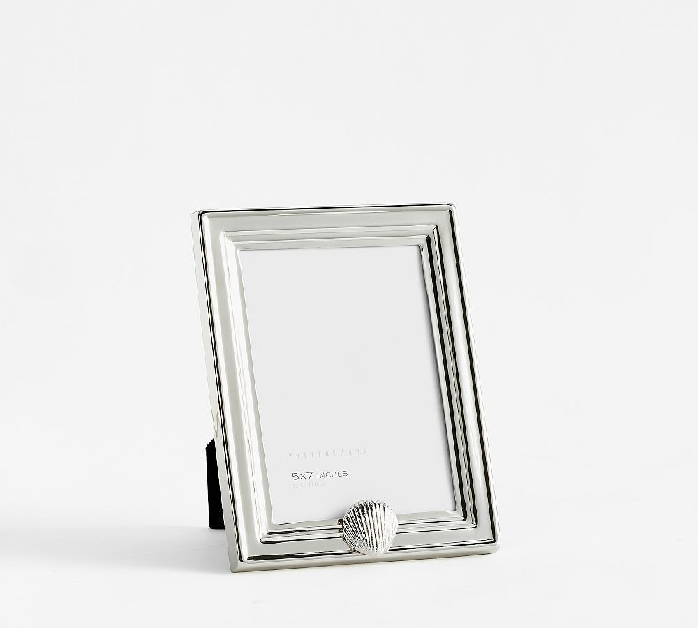 Silver Shell Icon Frames | Pottery Barn (US)