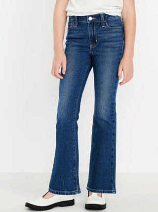 Wow High-Waisted Flare-Leg Jeans for Girls | Old Navy (US)