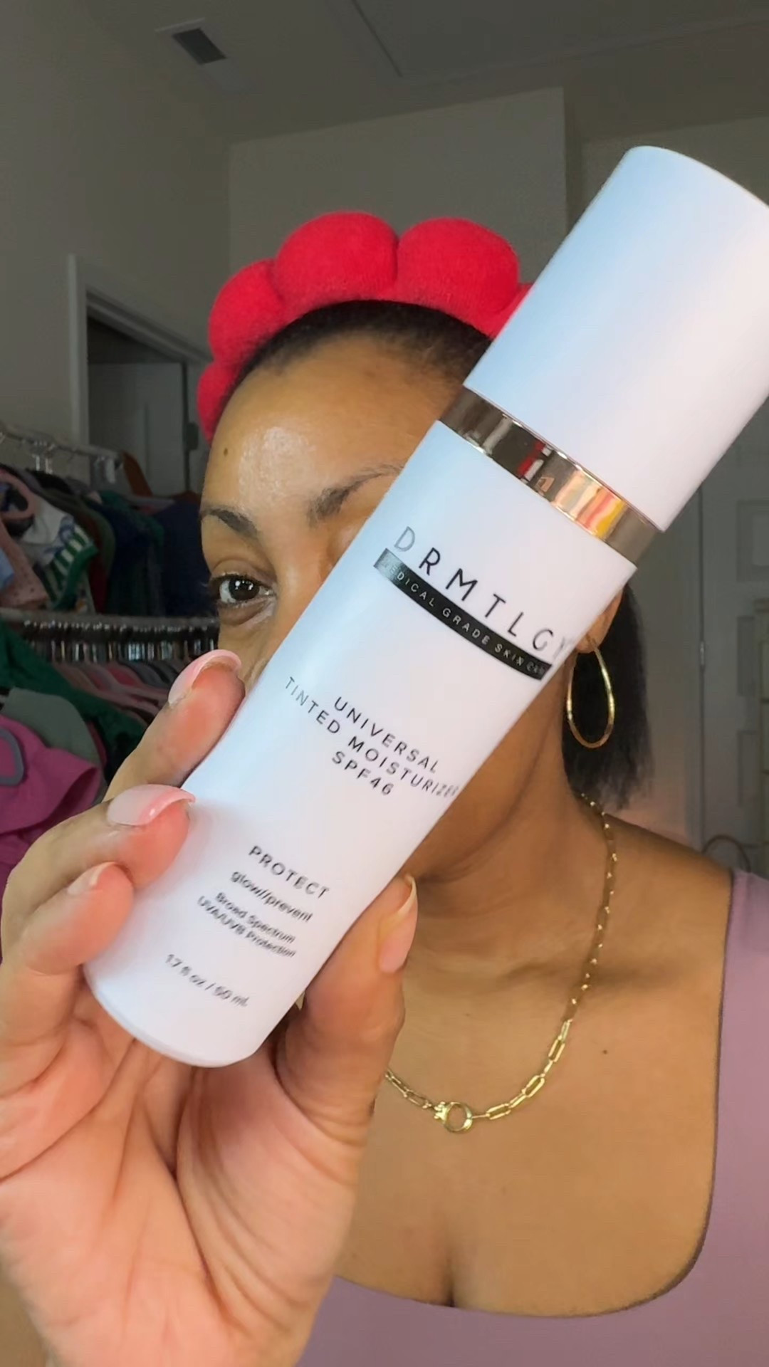 Drmtlgy tinited moisturizer 

#LTKBeauty #LTKOver40 #LTKselfcare