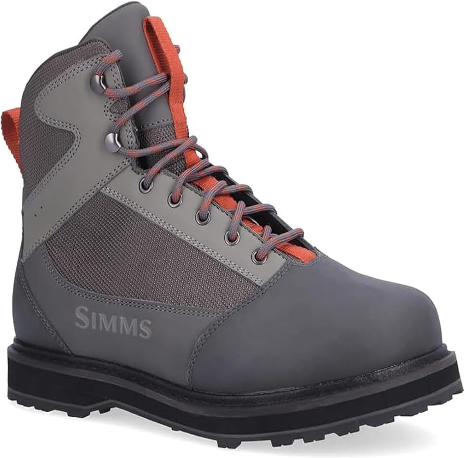 Simms Tributary Rubber Sole Wading Boots for Men and Women - Rugged Fishing Shoes with Ankle Supp... | Amazon (US)
