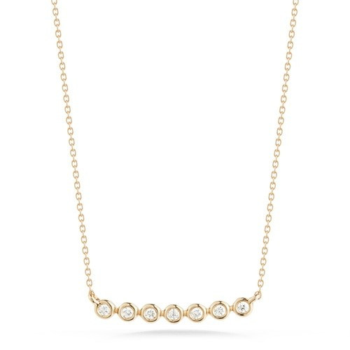 Lulu Jack Bezel Bar Necklace | Dana Rebecca Designs
