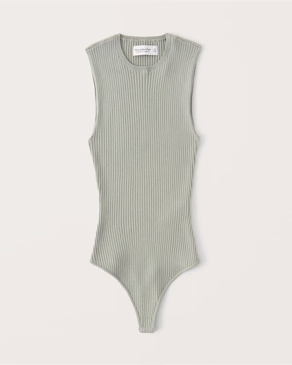 LuxeLoft Ribbed Bodysuit | Abercrombie & Fitch (US)