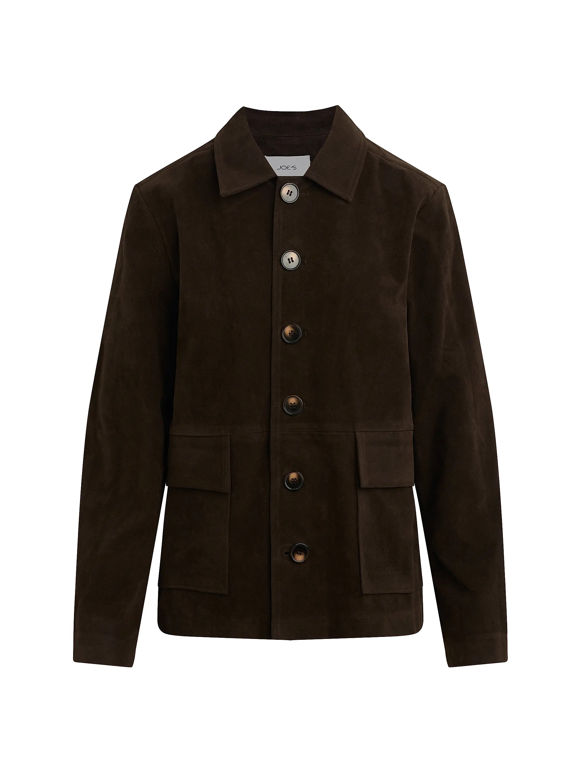 Joe's Jeans Faux-Suede Chore Coat | Saks Fifth Avenue | Saks Fifth Avenue