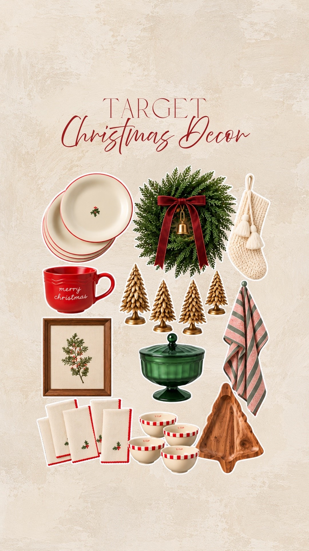 Target Christmas decor