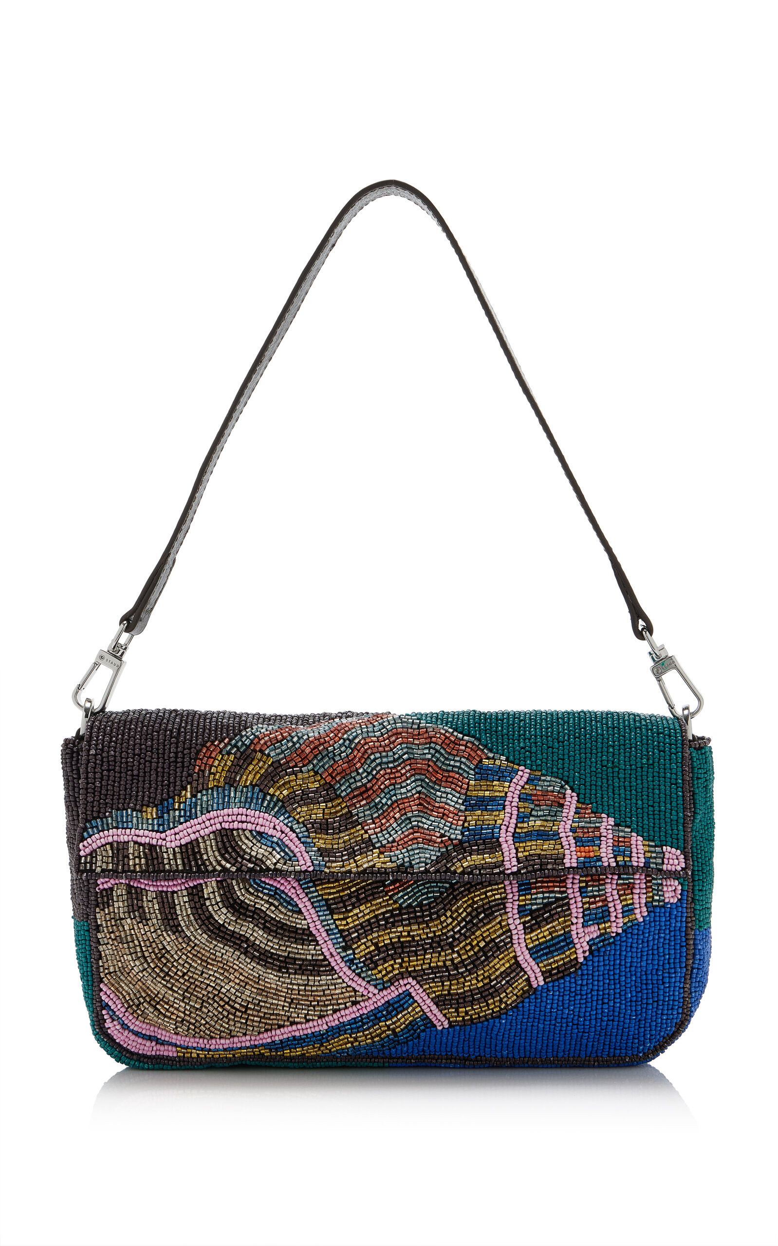 STAUD Timmy Convertible Beaded Shoulder Bag - Moda Operandi | Moda Operandi (Global)