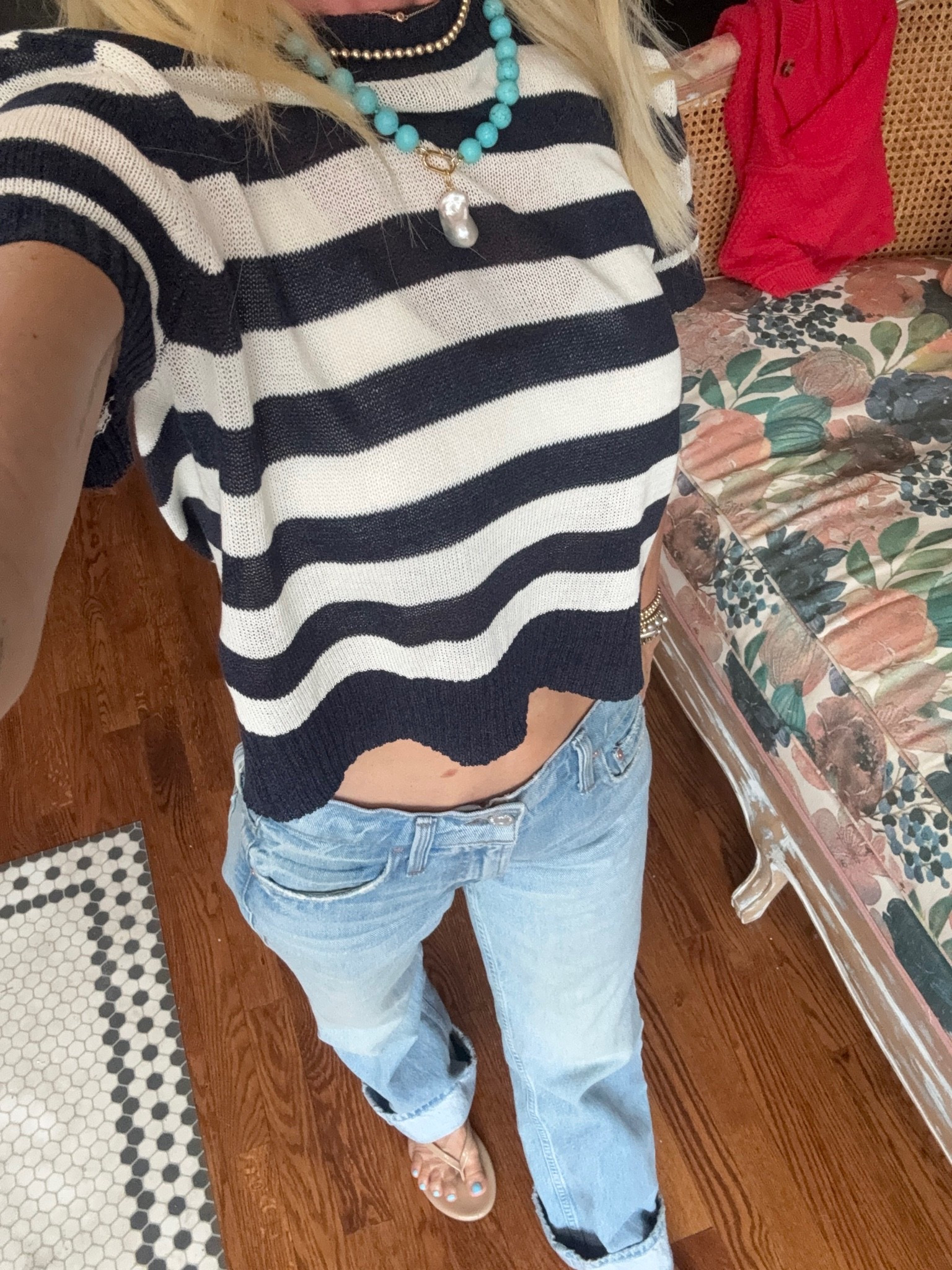 Xs small top 23 petite jeans