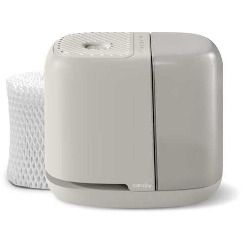 Canopy Bedside Humidifier 2.0, Moonstruck, 36 HR Run Time, 2.5L Capacity - Reading Light & White Noise - Alleviate Symptoms of Allergies, Cold, Dry Skin - Humidifier, Filter, Power Cord & Adapter | Amazon (US)