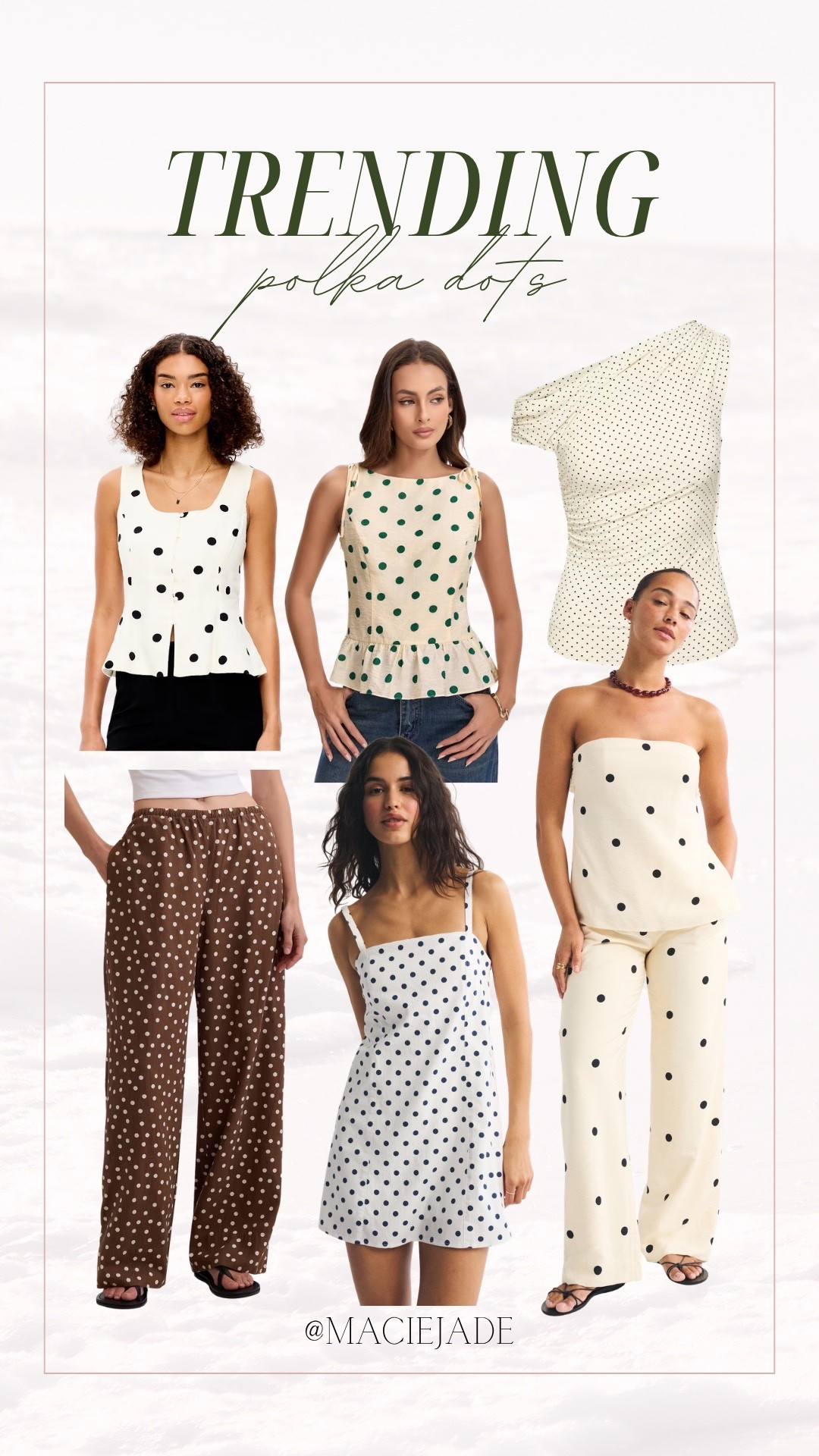 Love these polka dot pieces for the spring and summer 😍✨

trending now, summer trend, summer trends, summer style, summer outfit, summer outfits, summer fashion, summer tops, summer dress, vacation outfits

#LTKSeasonal #LTKootd #LTKMidsize