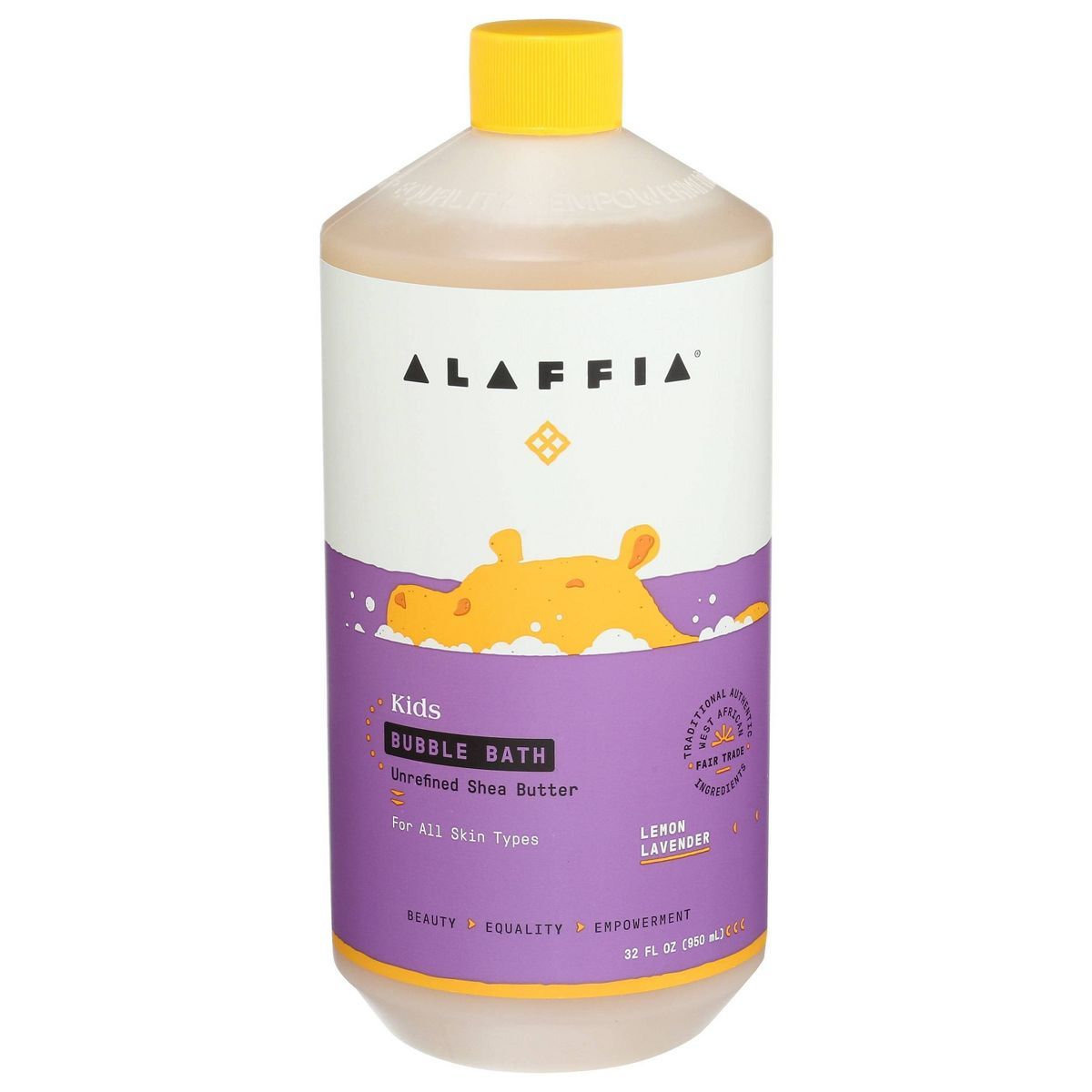 Alaffia Baby & Kids Lemon Lavender Bubble Bath - 32 fl oz | Target