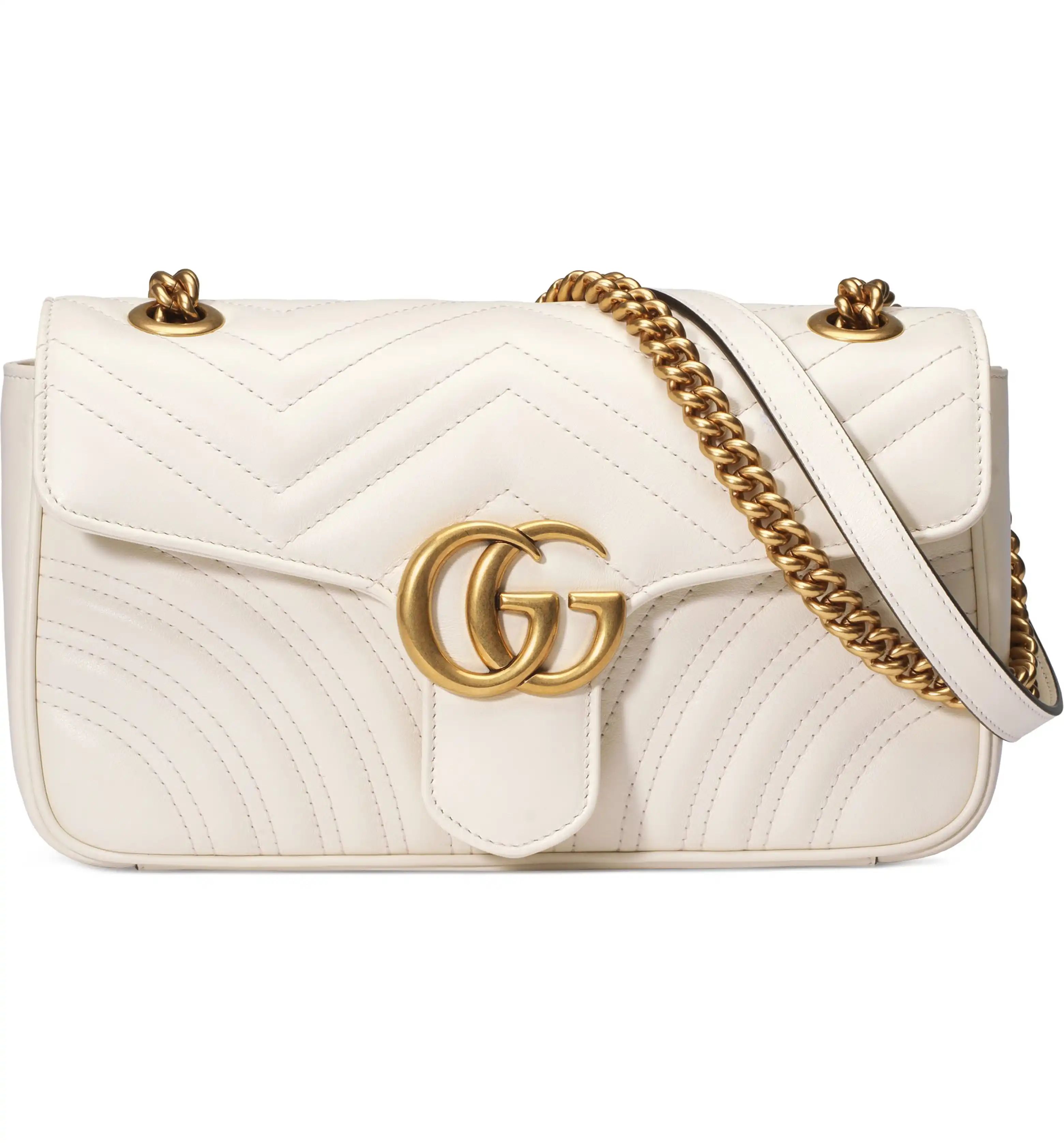 Small GG Marmont 2.0 Matelassé Leather Shoulder Bag | Nordstrom