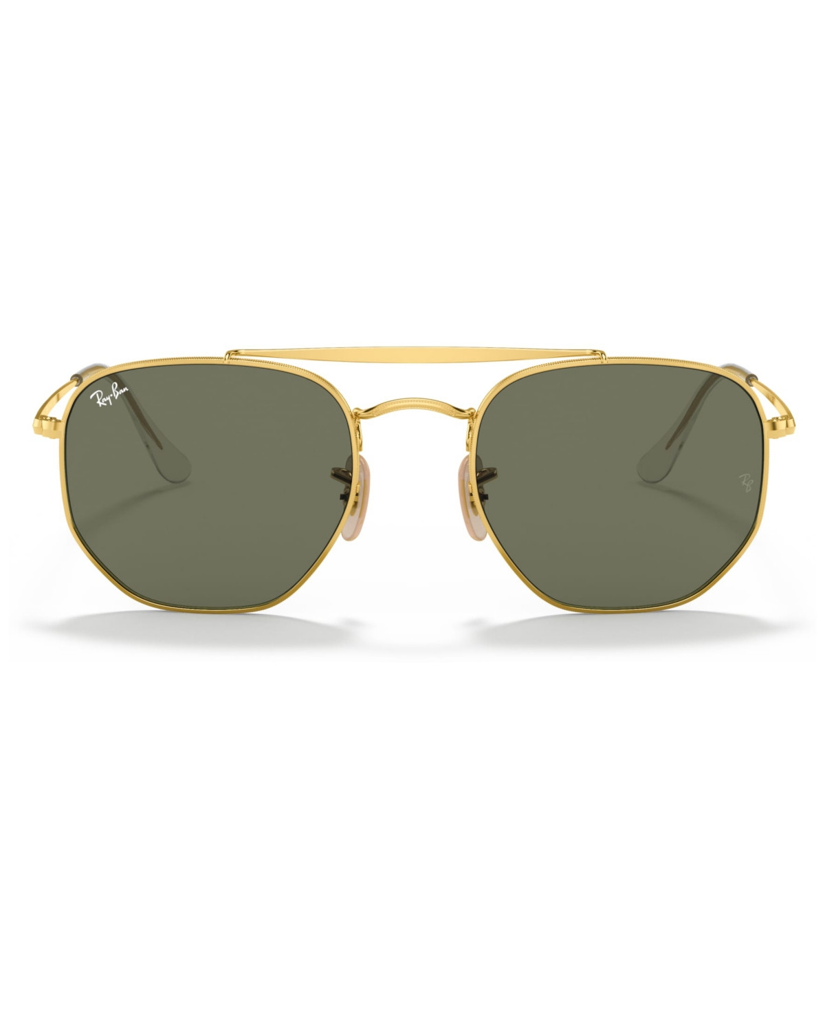 Ray-Ban Sunglasses, RB3648 The Marshal - GOLD/GREEN | Macy's
