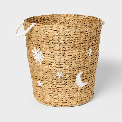Kids' Natural Woven Floor Basket - Pillowfort™ | Target