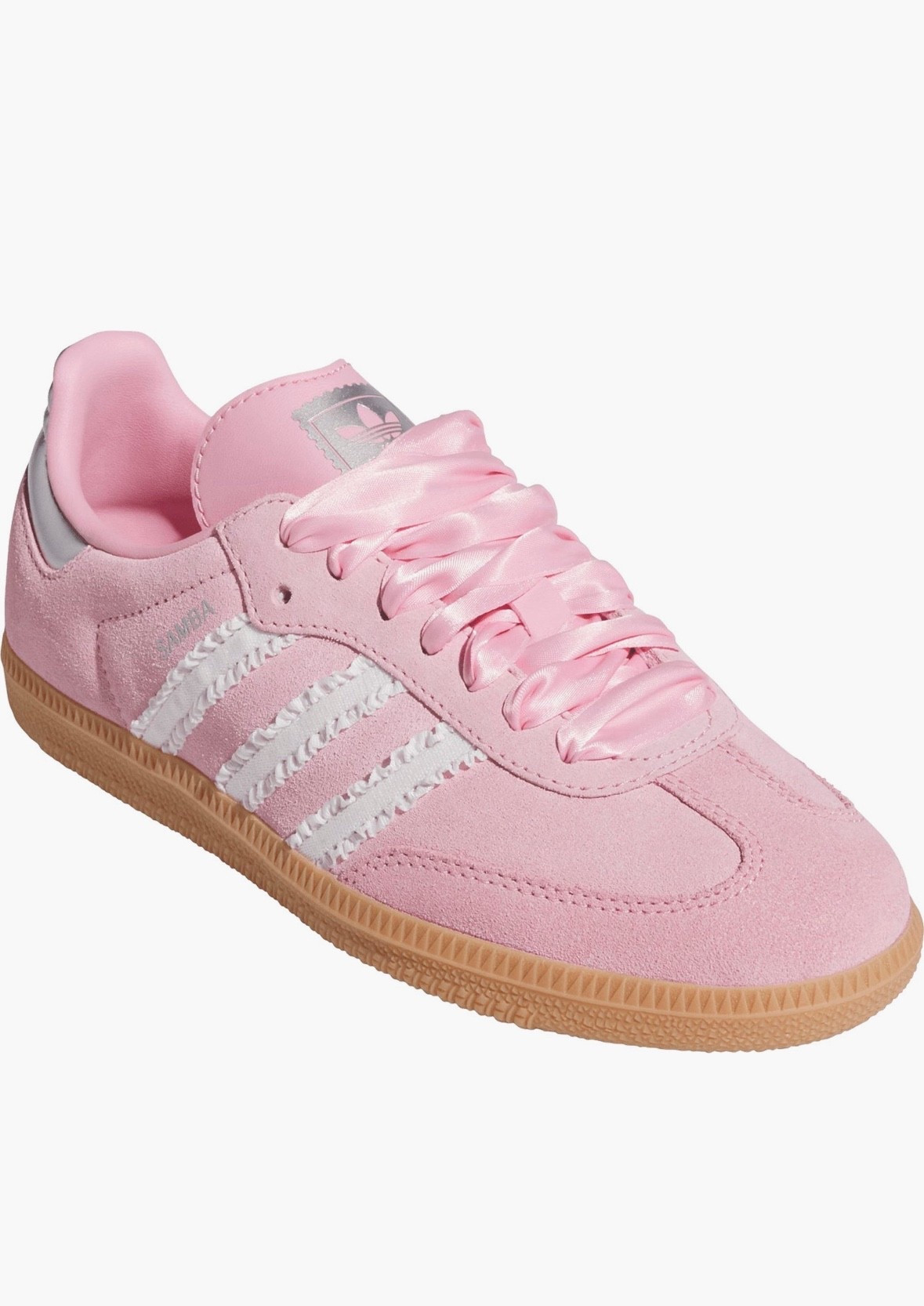 How cute are these pink sambas! They are kids but I can wear 5 in kids!

Women’s size 6 is kids size 4.5
Women’s size 7 is kids size 5.5