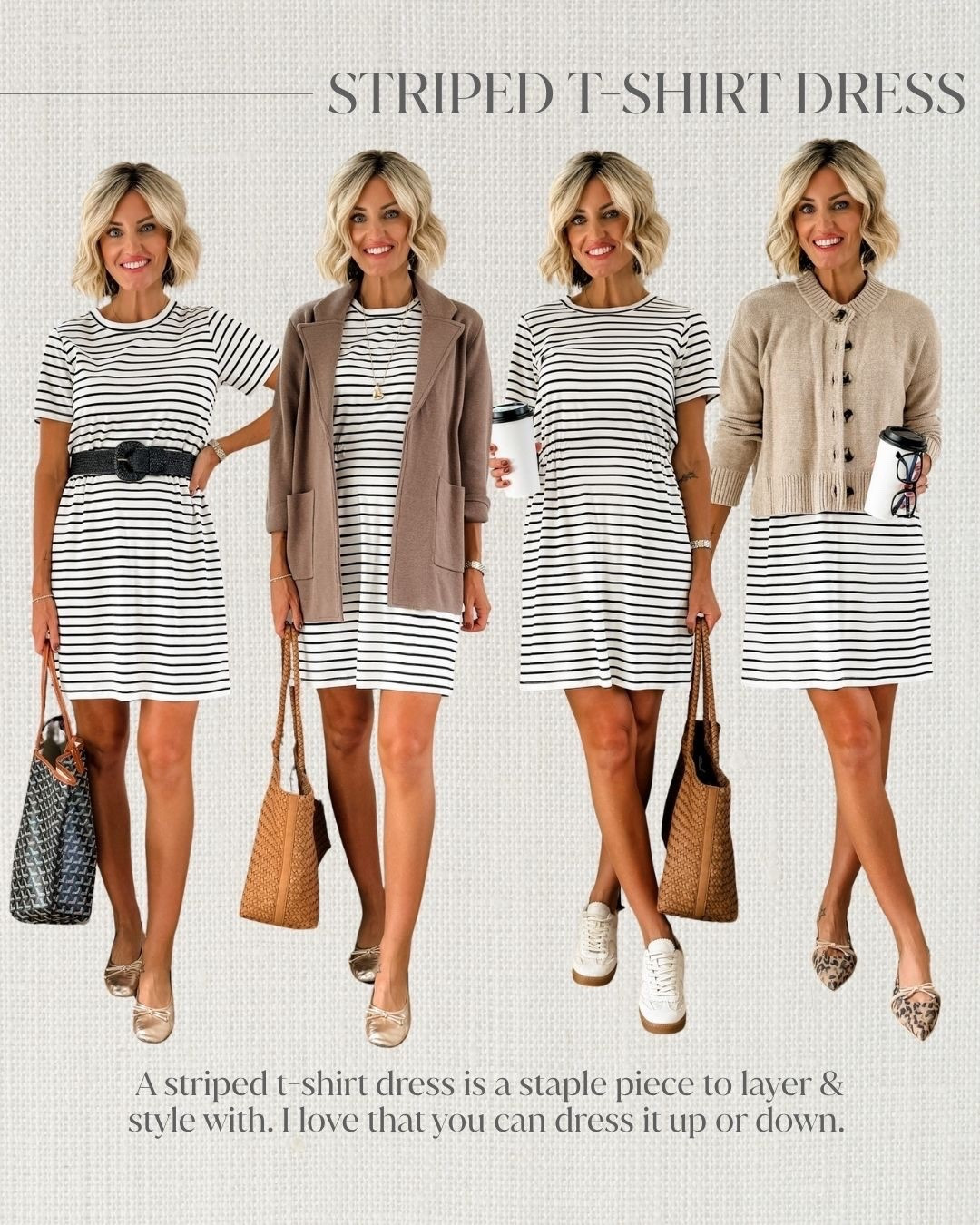 So many ways to style this striped dress! This is a great closet staple for almost every season! 

Loverly Grey, Amazon find, teacher looks, teacher workwear, teacher outfit ideas, striped dresss

#LTKWorkwear #LTKFindsUnder50 #LTKStyleTip