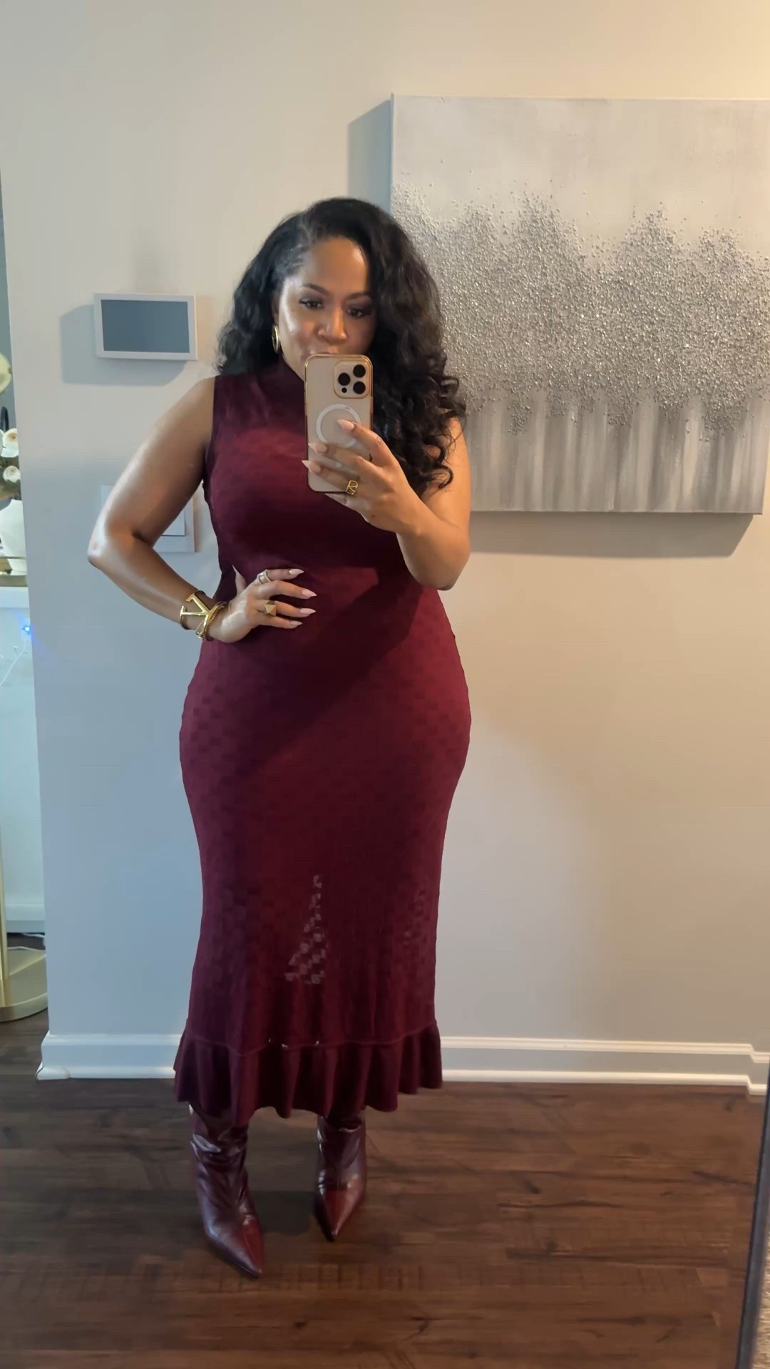 Wore this dress to a brunch. Love that it’s mesh and breathable. Lots of stretch also. I’m a size 16 wearing an XL 

#LTKdayinmylife #LTKgrwm #LTKootd