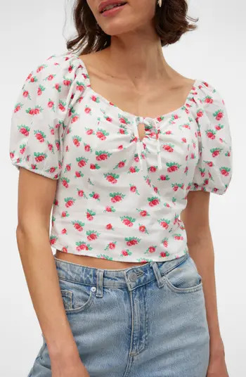 Hart Floral Print Crop Top | Nordstrom