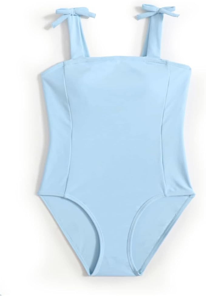 MIENOE Teen Girls' Swimsuits One Piece Kids UPF 50+ Sun Protection Bathing Suits with Chest Pads ... | Amazon (US)