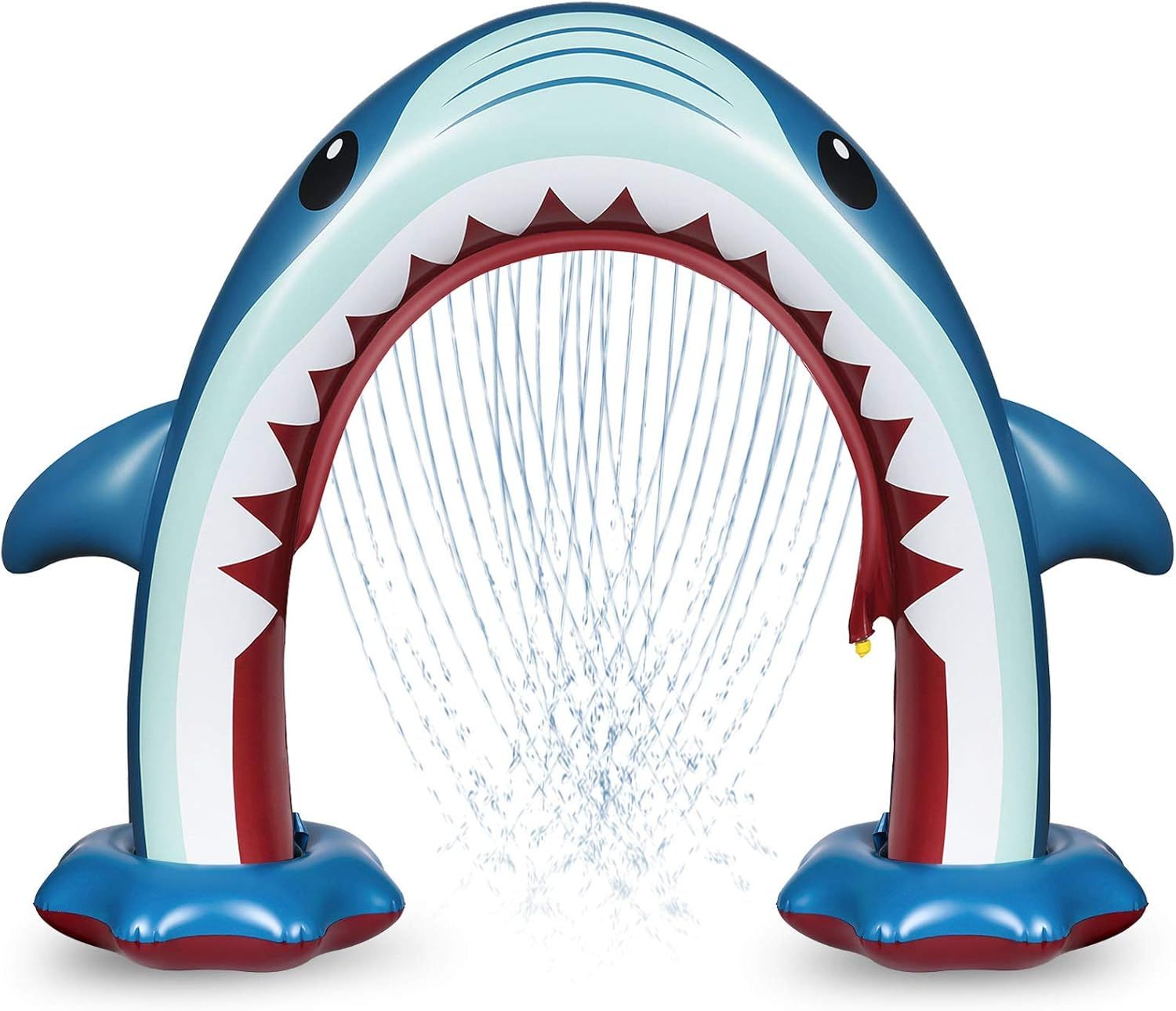 Anpro Giant Shark Sprinkler for Kids Inflatable Water Toys Summer Outdoor Play Sprinkler for Kids | Amazon (US)