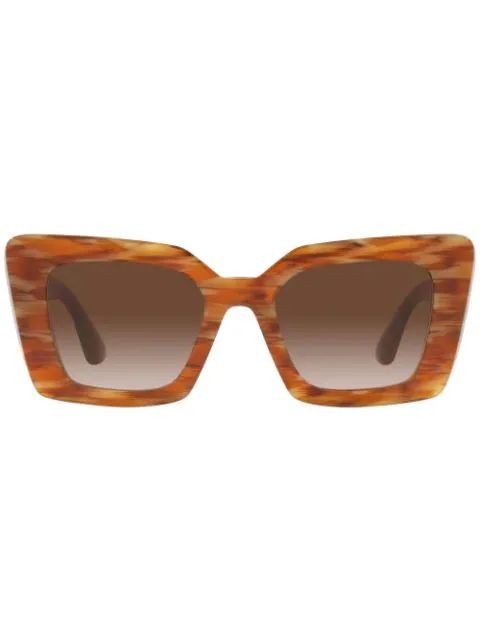 Burberry Eyewear Daisy square-frame Sunglasses - Farfetch | Farfetch Global