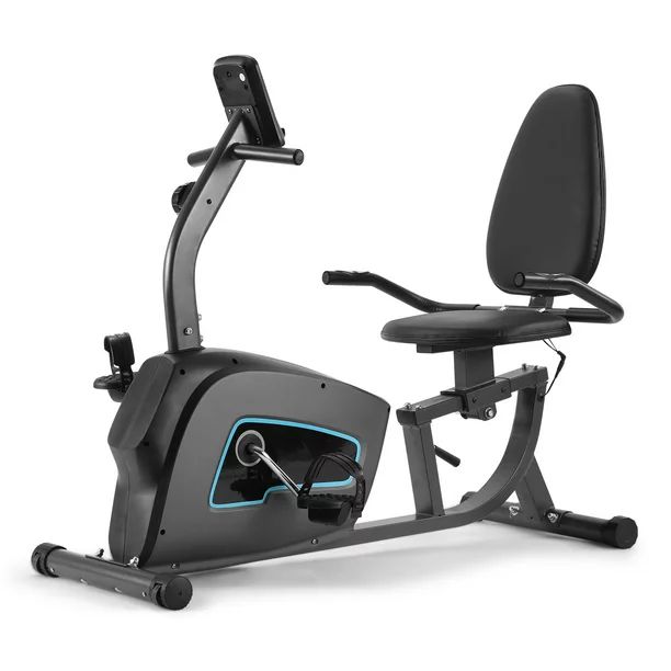 Maxkare Recumbent Exercise Bike Indoor Cycling Stationary Bike with Adjustable Seat and Resistanc... | Walmart (US)