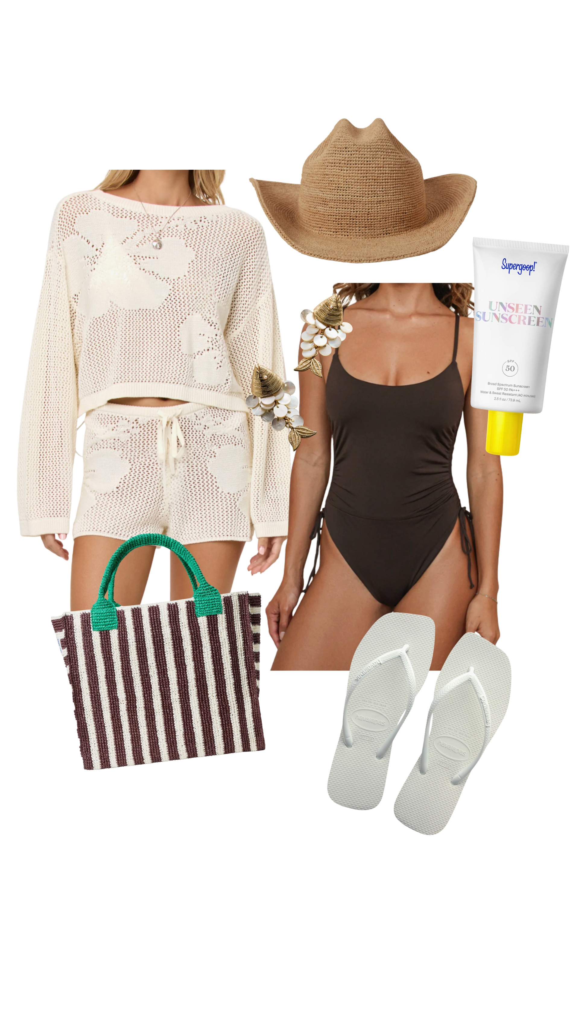 Pool day outfit idea! 

cover up, swimsuit, one piece swimsuit, mom outfits for summer, vacation outfits 

 #LTKgrwm #LTKmomlife #LTKSwim
