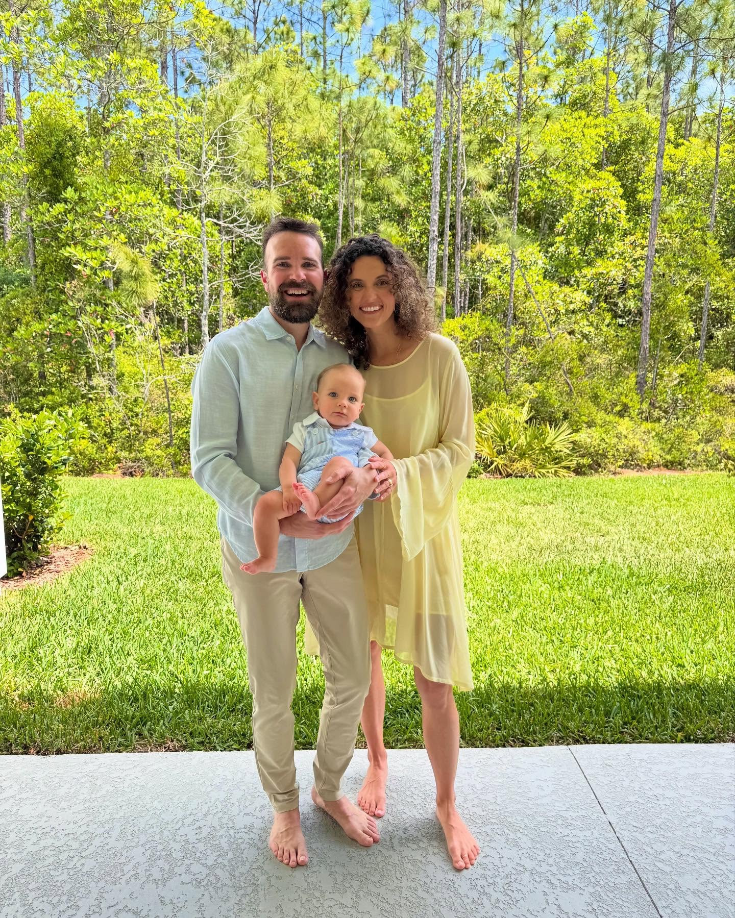 Sweetest first Easter with our babe & family! 🌸🪺🌼🐰